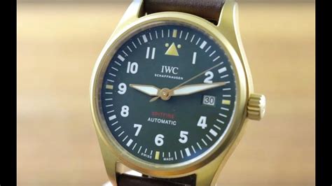 IWC Pilot's Watch Spitfire Bronze 3268